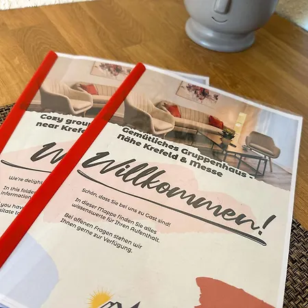 Semesterbostad Gemuetliches Gruppenhaus Naehe Krefeld & Messe *